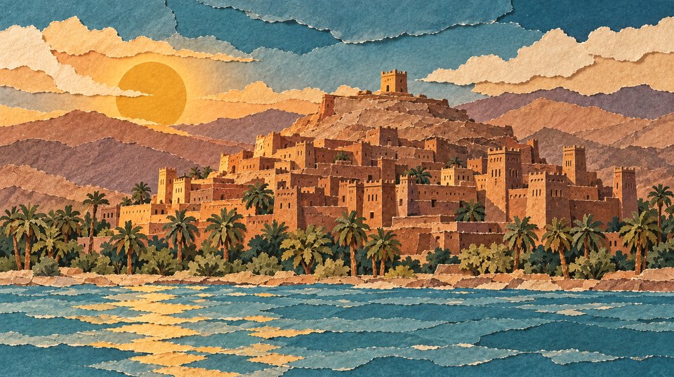 Ait Ben Haddou in the late afternoon